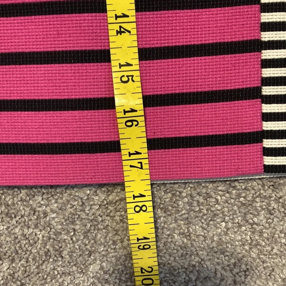 NWT LOFT Pink Color Block Stripe Skirt 2P - Picture 7 of 16